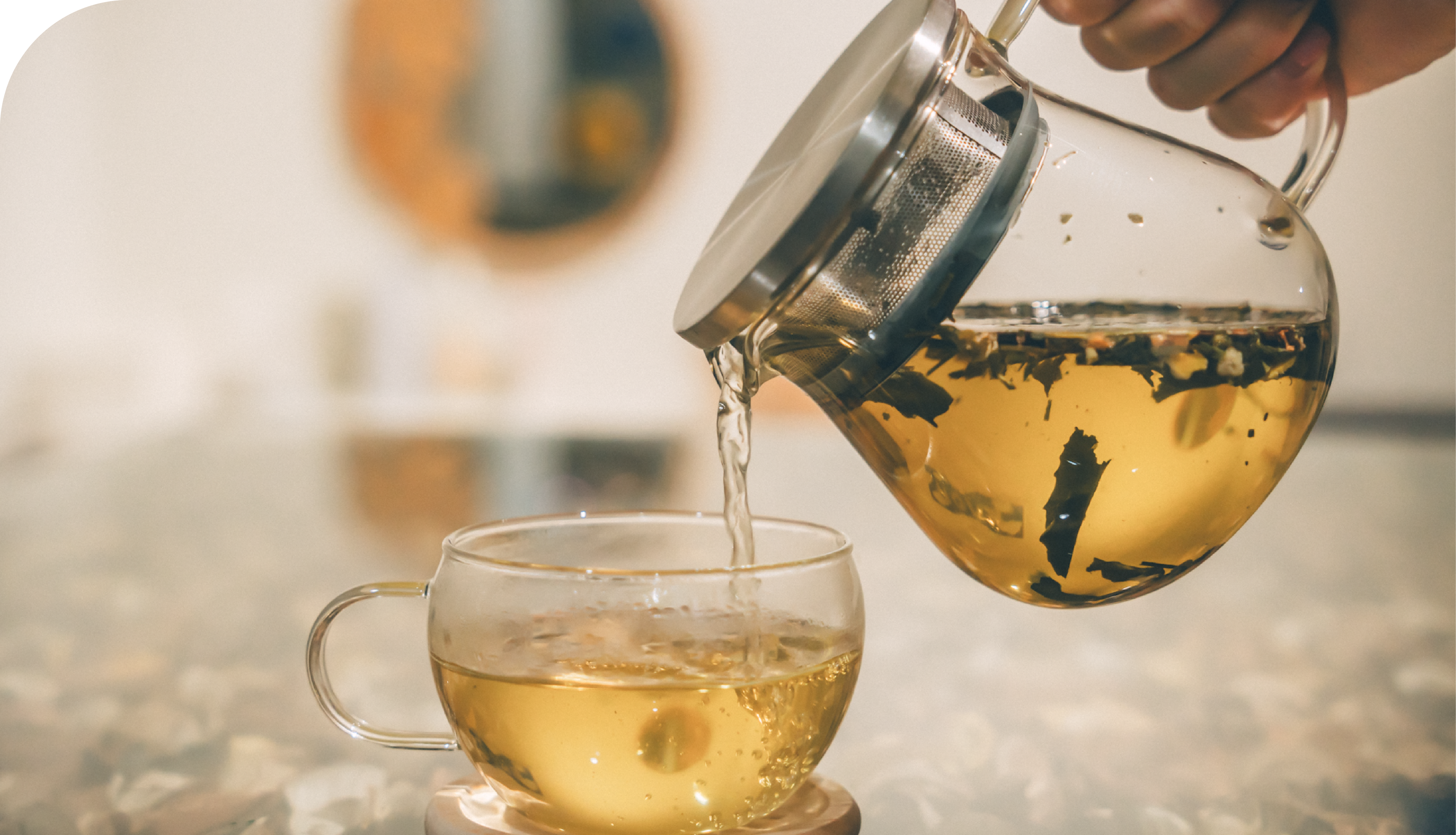 ハーブティーの写真